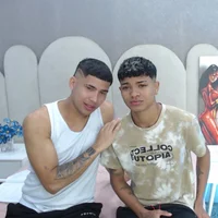 party_duo_boys webcam