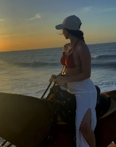 paauly Riding with a beautiful sunset Pic 2