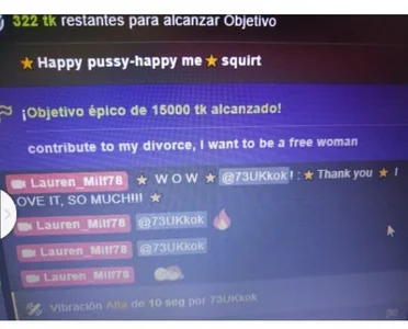 camile_milf Thank you very much guys, for contributing to my goal Immagine 