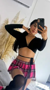 Mia_dolls18 Schoolgirl Costume 🎃🎃🖤🖤 Hình 4