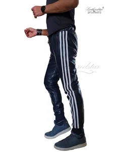 buffaloleather leather jogger Immagine 