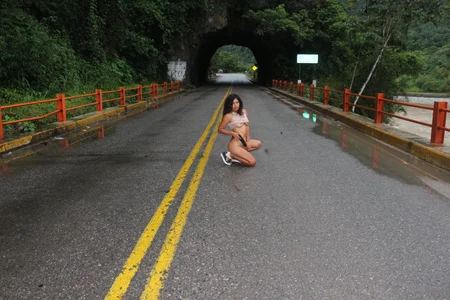 sexi_noemi adventurous and daring on the street and outdoors Pic