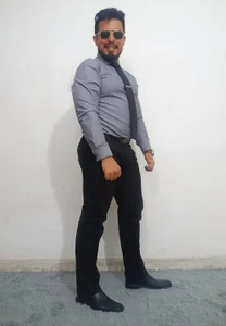 KalethBigDick Gray and black suit Hình 4