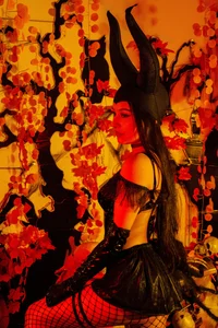 ahri_moon1 The funniest Halloween 👻 Pic 4