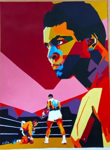 color_beat17 Mohammad Ali Portrait Pic 2