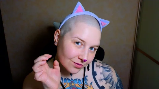 Belinda_Starlight Bald catgirl Hình 2