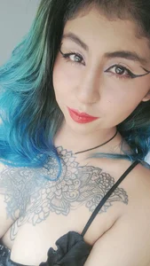 Angela_temptation know me in blue Billede 5