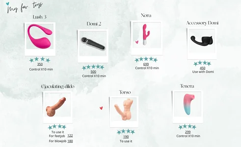 EmilyWithe My allies of pleasure, my favorite toys🫧 . fénykép