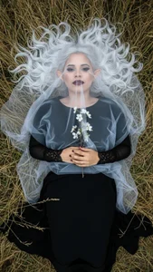 saralovens🎃 The Queen of Halloween: Guardian of the Cursed Forest 👑🕸️图片 5