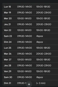 Hotenza69 Horaire de live Pic