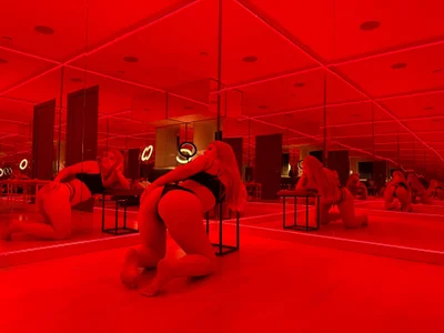 Waifu_Ketrin Absorbed in red light 사진 7