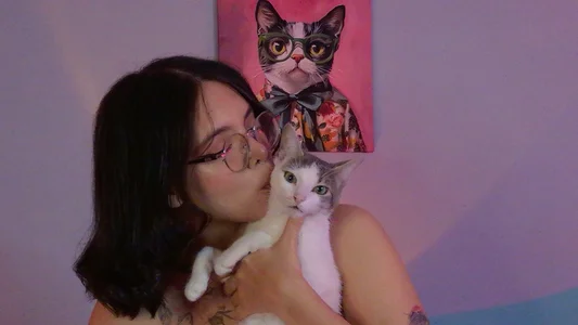 Simba and Me 🌸❤️😺
