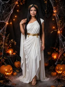 Olivia_gh1 ATHENA HALLOWEEN😍🤍.  2. fénykép