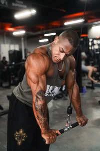 Travis_lenox_ Post show GYM PUMP Pic 2