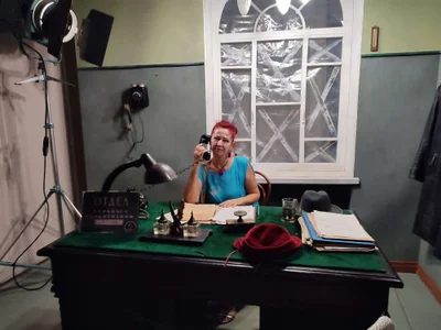 MilayaDFlow I'm at the film studio Pic 3