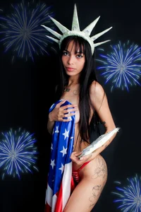 AMELIELEONE Happy 4th of July🔥💗 Immagine  4