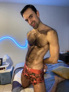 HairybutHorny BLUE LIGHTS Pic 9