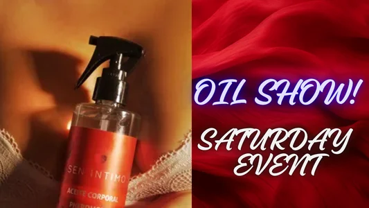 Celeste_Rous__ Oil Show on Saturday!💦 Foto