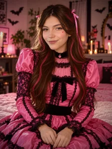soulless_ sexy draculaura🖤🩷 Pic 3
