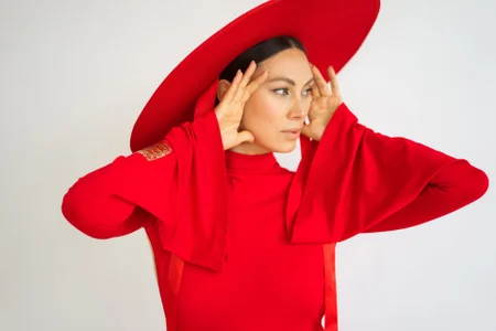 MonikaBelachi Red Mood Pic 5