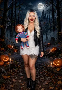Aiuny_Queens this is halloween do you dare to enter Gambar 2