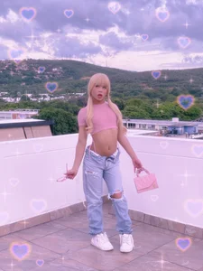 AmberCollens: barbie pink 🎀 ( 3 фото)