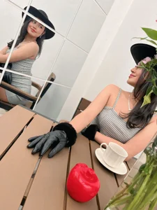 NatyVelt A date with me! Sexy, fancy, glamurous, student, coffee, heat, dress, legs, brunette, cinamoon, swee Fotka 5