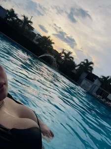 Blair_BigTits Pool Day💙💦 Pic 4