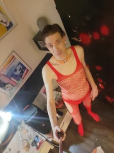 Sletjeray@xh red lingerie Foto 5