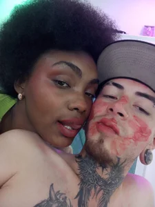 Asha_zuri_and_adam Dirty kiss, red lipstick Pic 2
