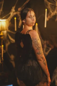 StarrMoon__: In reference to the ballet's black swan 🖤🦢 ( фото)