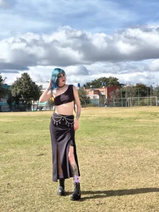 Rossiee_huntt Me in blue💙 Pic 4