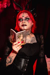 jinxv_nuss Halloween session🎃🪄✨ Gambar 2