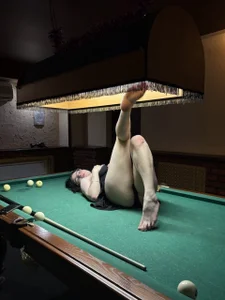 Cindy_Mil Join me in a game of billiards🎱😉 Pic 4