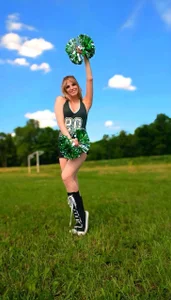 Sexy cheerleader