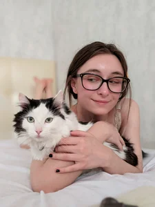 monlight__dana me and my cat Thomas 사진 4