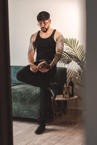 Petesevans An intellectual man Bilde