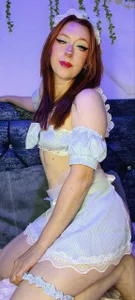 Amber_prada "Blue Gingham Maid 😍" зображення