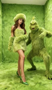 M1kaylaRavenのGrinch Date - AIの 4枚の写真