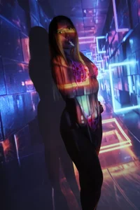 Neon temptation de MaddieTease  2 Imagens