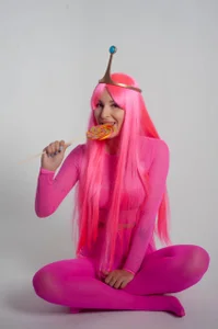 folinskayyyaのmy cosplay of Princess Bubblegum)の 6枚の写真
