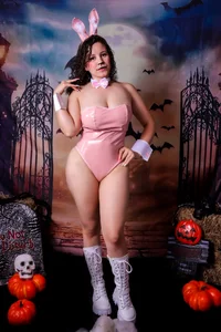 carol_juicyy: Halloween hot 🔥🎃 ( 5 фото)