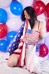 Amara_tay 4th of july 🦅 Billede 3