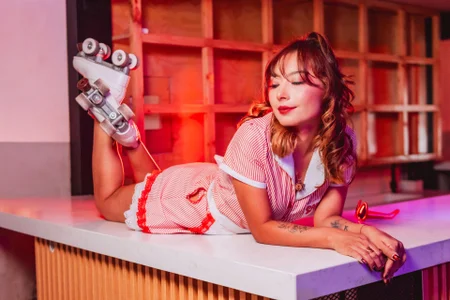 SabrinaSpell_ Retro Power Girl 💥 Hình 6