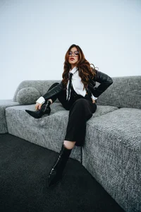 LeaThompson 🖤Black & White, Elegant Lea🤍 Fotka 7