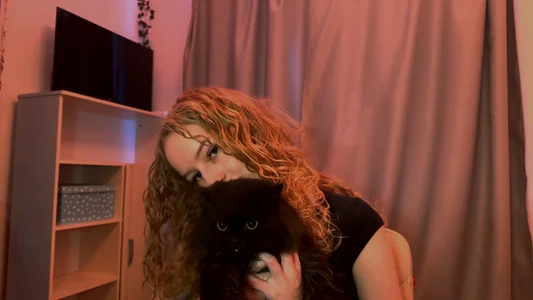 LunaCrave Me and my sweet cat Gambar