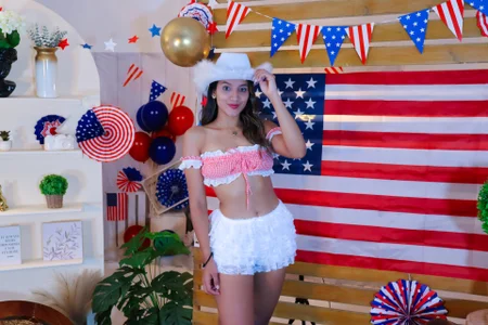 lixie_peyton 4 July 💙❤️🤍 Hình 9