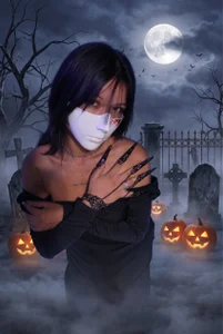 tatty_wilson Happy halloween 🖤💋🕷🦇 사진 5