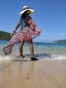 420Geminis Girl on the beach Pic