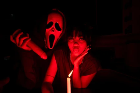 Lily_coopper_ WOW SCARY, NOT STOP😱👻💕 Pic 2